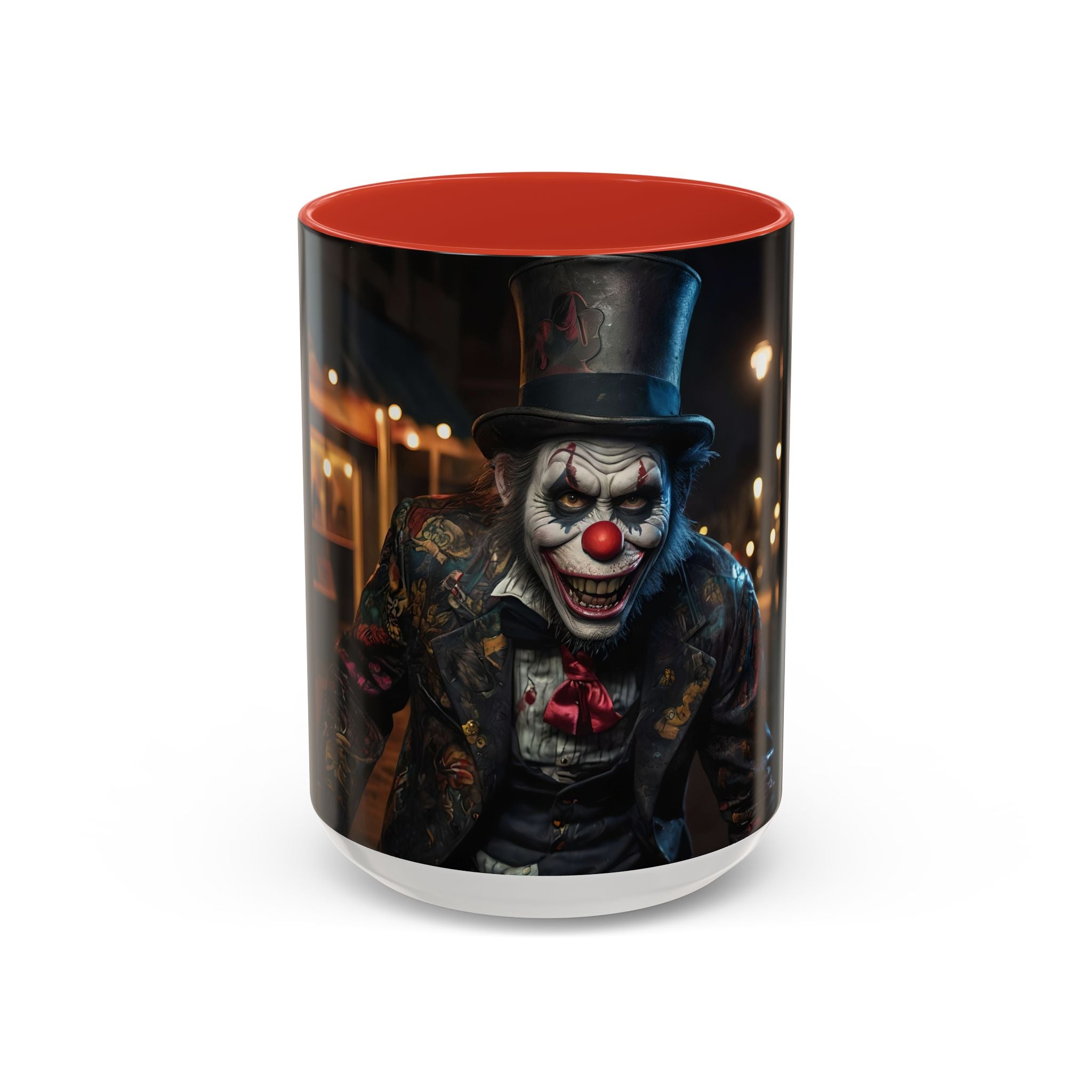 Clown Portrait Mug | Accent Coffee Mug 11oz 15oz