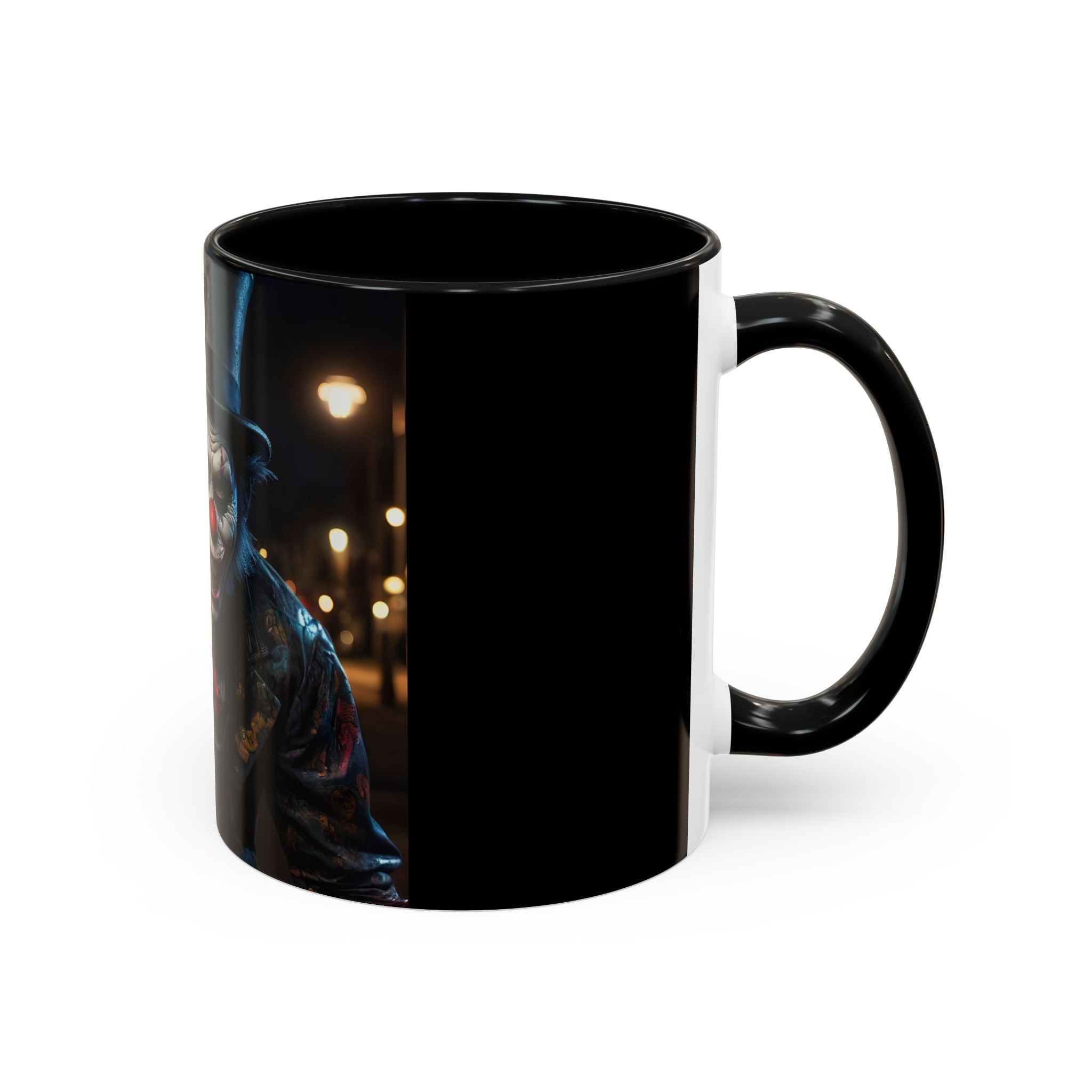 Clown Portrait Mug | Accent Coffee Mug 11oz 15oz