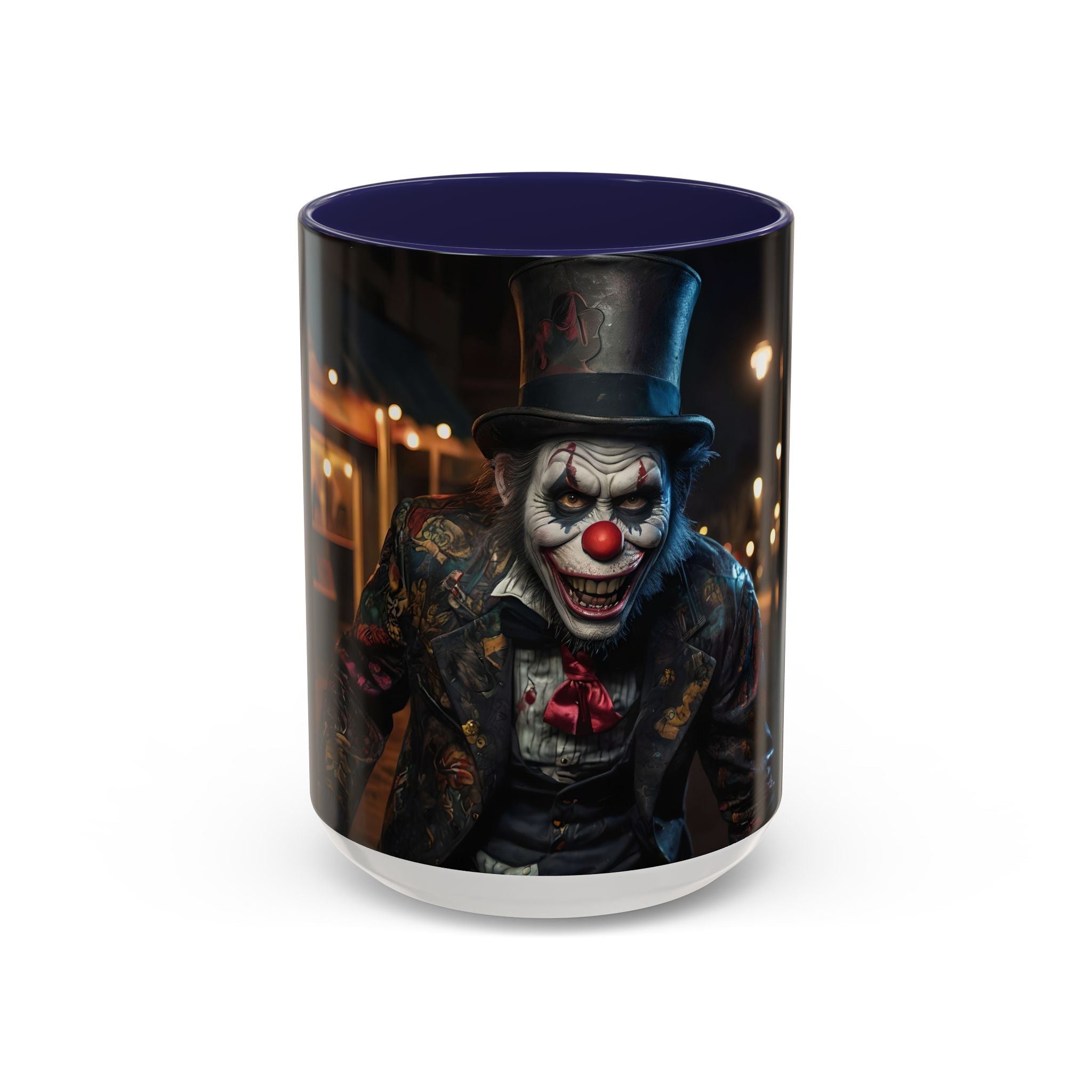 Clown Portrait Mug | Accent Coffee Mug 11oz 15oz