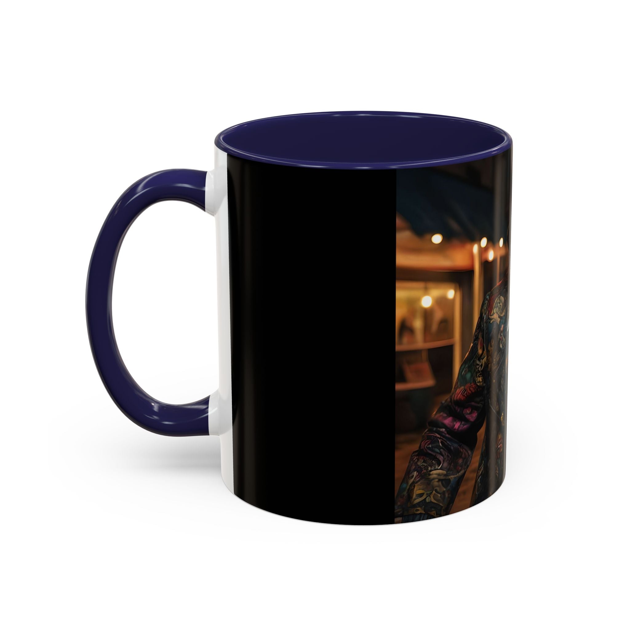 Clown Portrait Mug | Accent Coffee Mug 11oz 15oz